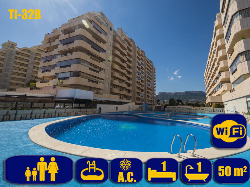 Appartement met airconditionin -
                                      Calpe -
                                      1 slaapkamer -
                                      3 personen